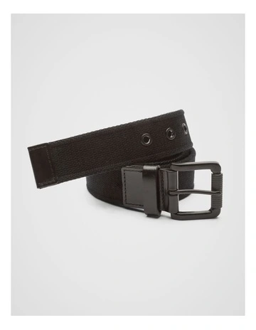Arison Webbing Belt in Black