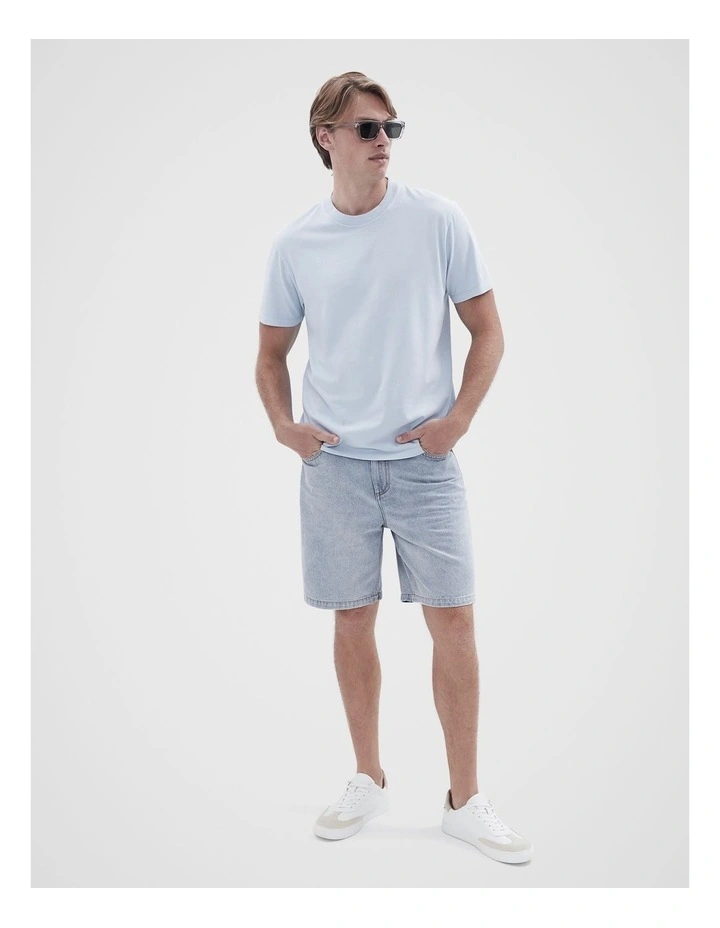 Relaxed T-shirt in Blue image 3