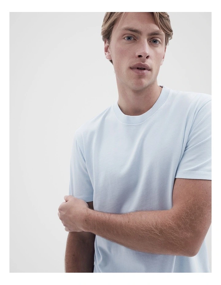 Relaxed T-shirt in Blue image 4