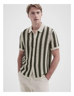 Crochet Stitch Buttont Thru