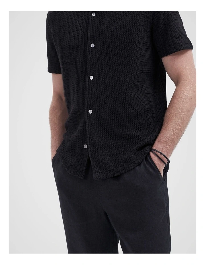 Linen Pull On Pant image 3