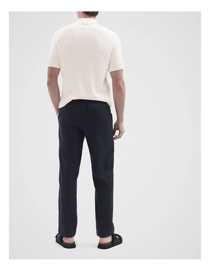 Linen Pull On Pant image 2