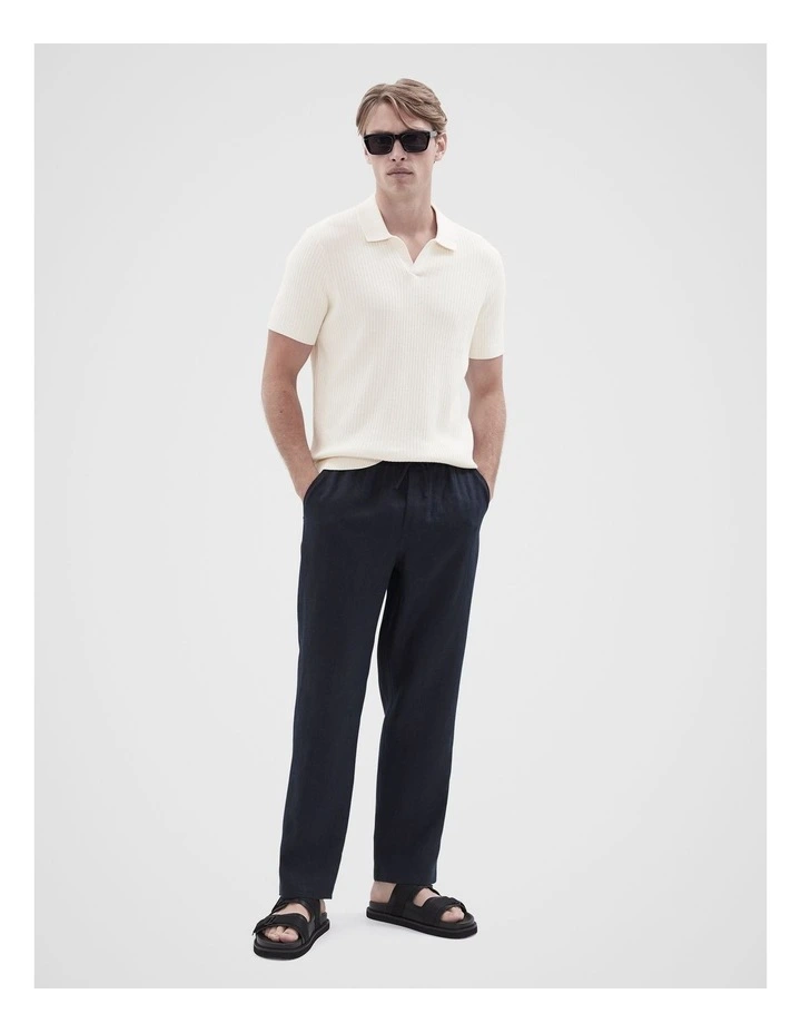 Linen Pull On Pant image 4