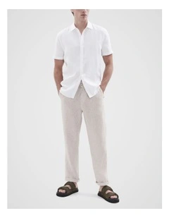 Linen Pull On Pant