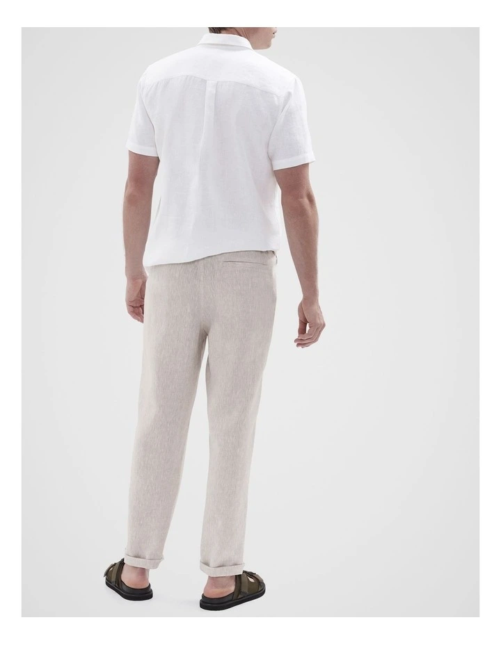 Linen Pull On Pant image 2