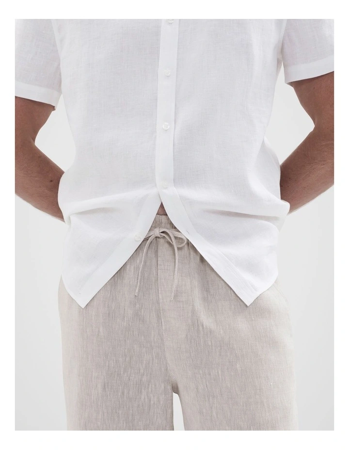 Linen Pull On Pant image 3
