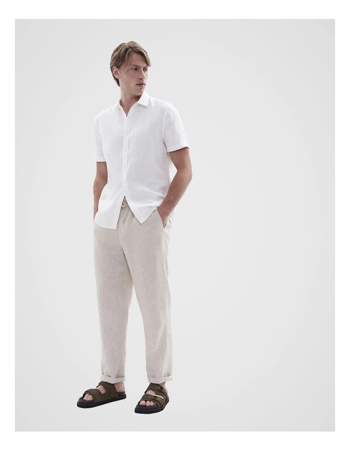 Linen Pull On Pant image 4