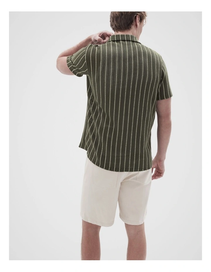 Crochet Textured Resort Shirt image 2