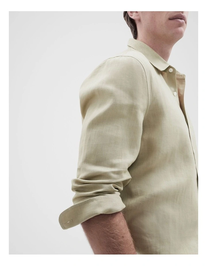 Linen Regular Fit Shirt image 3
