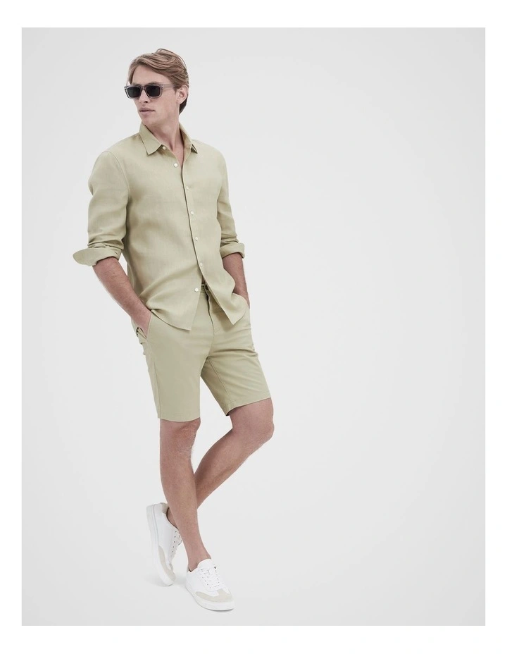 Linen Regular Fit Shirt image 4