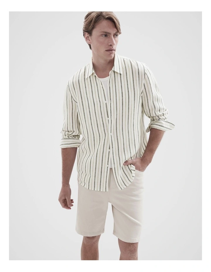 Linen Regular Fit Shirt image 1