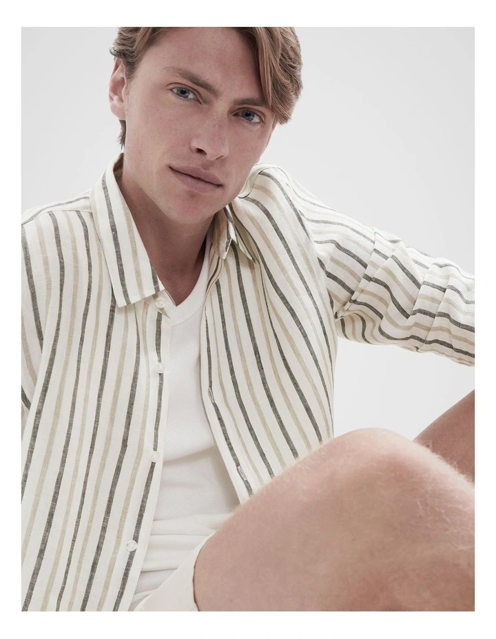 Linen Regular Fit Shirt image 3