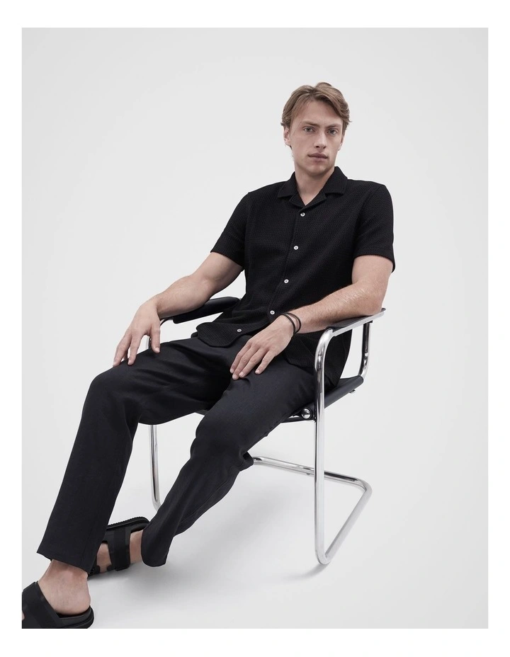 Open Weave Regular Fit Shirt image 4