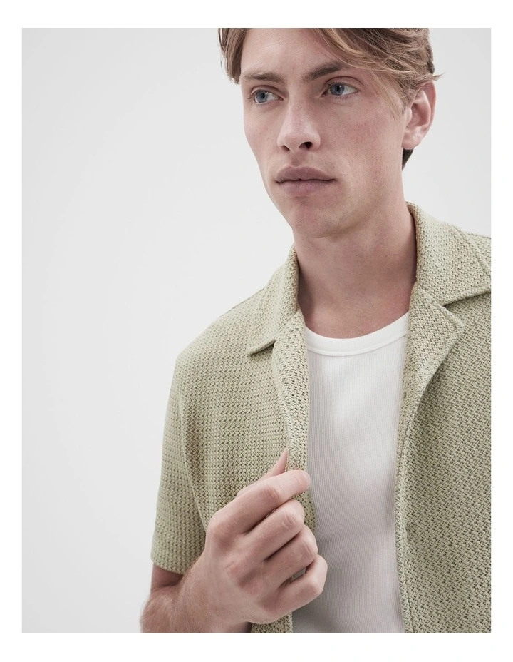 Open Weave Regular Fit Shirt image 3