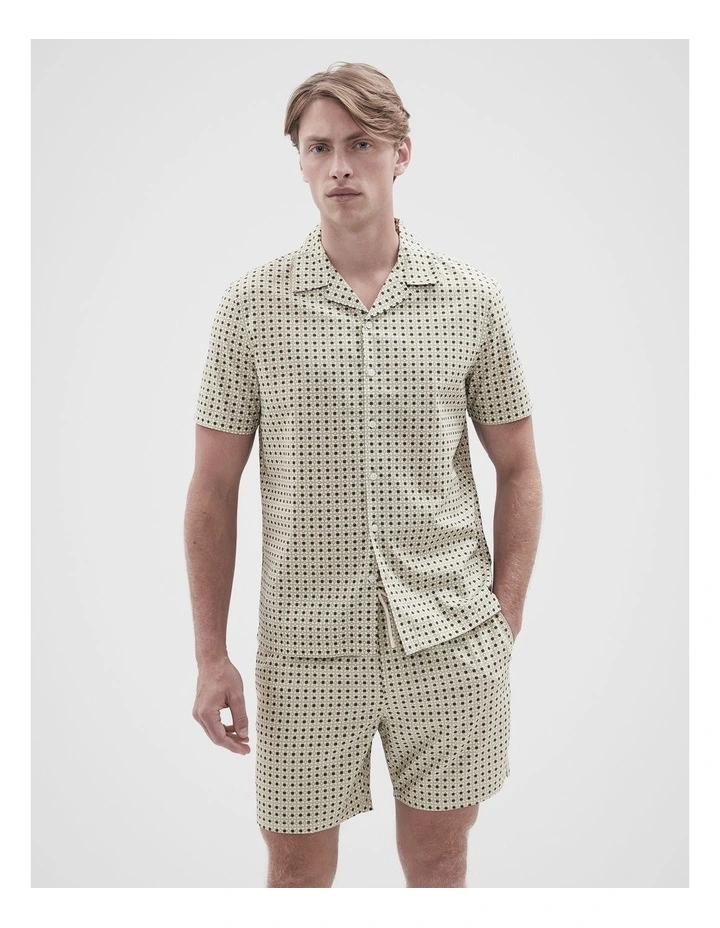 Tile Geo Regular Fit Shirt image 1