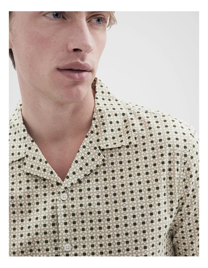 Tile Geo Regular Fit Shirt image 3
