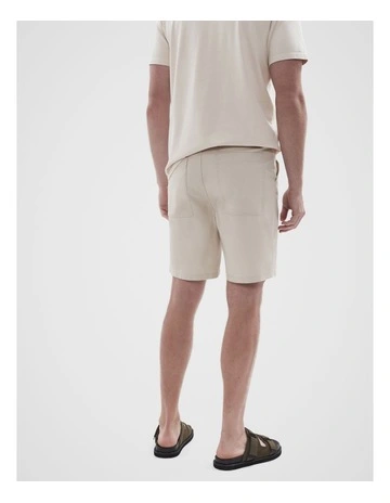 Carpenter Detail Short in Beige
