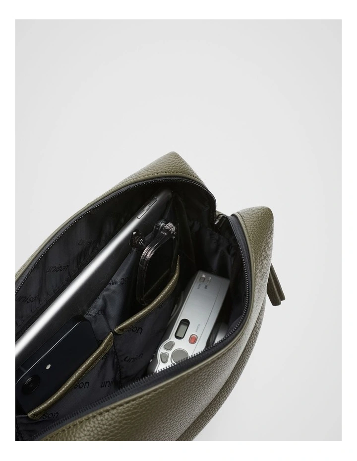 Jasper Travel Cross Body in Green image 3