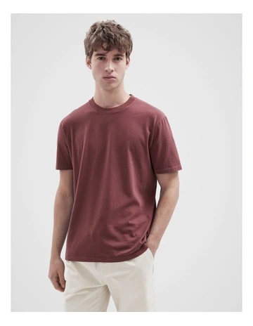 Relaxed T-shirt in Brown