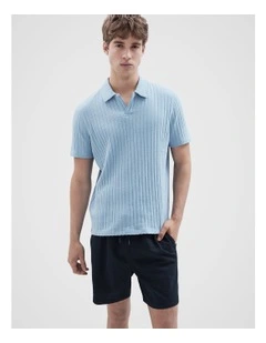 Rib Stitch Polo