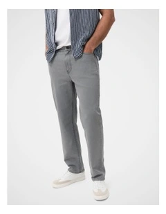 Regular Straight Jeans in Grey