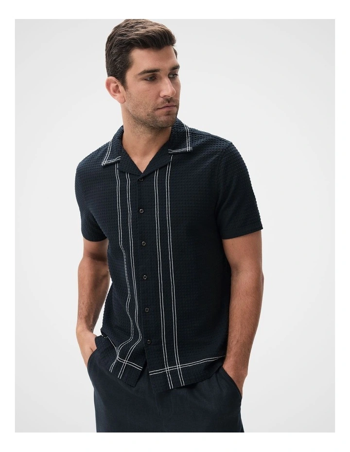 Embroidered Bowler Regular Fit Shirt image 1