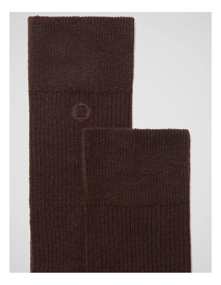 Solid Rib Socks image 2