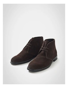 Dane Suede Boot in Brown