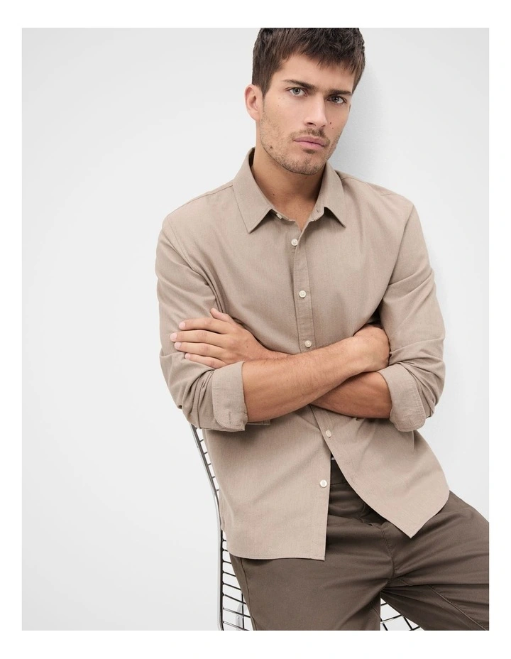 Linen Regular Fit Shirt image 3