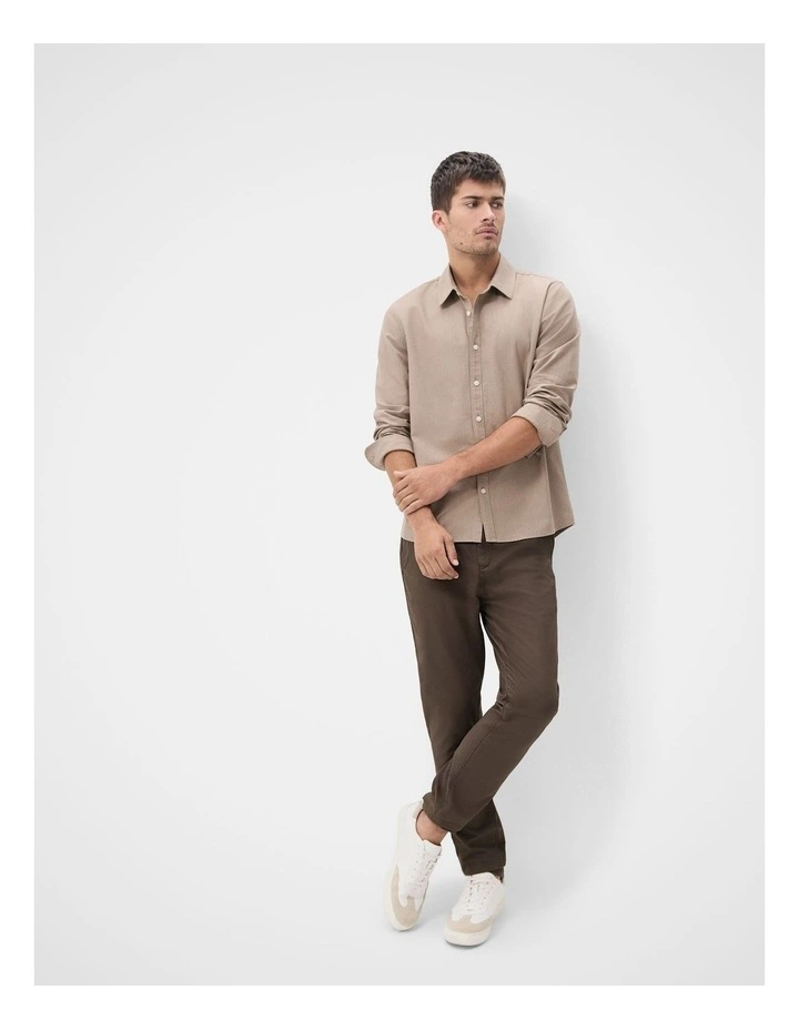 Linen Regular Fit Shirt image 4