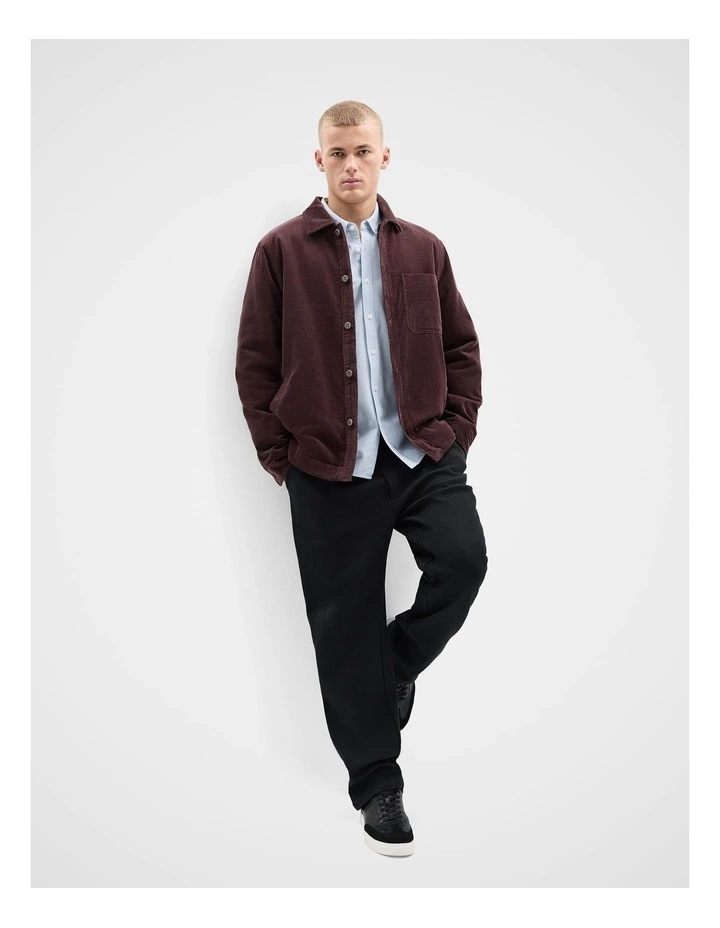 Cord Jacket in Purple image 4