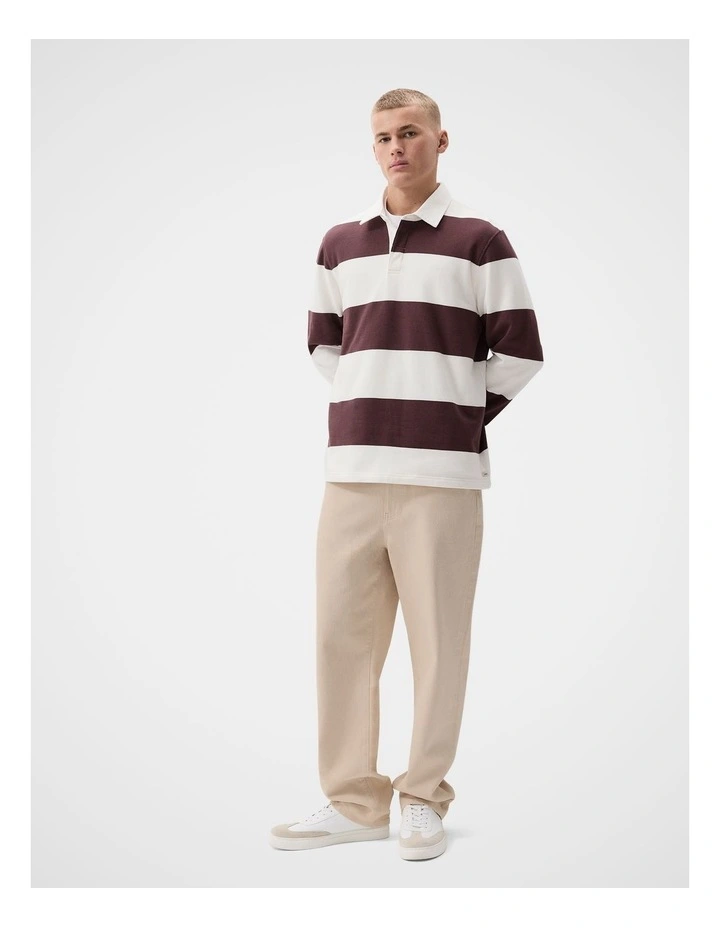 Rugby Polo Shirt in Multi image 4