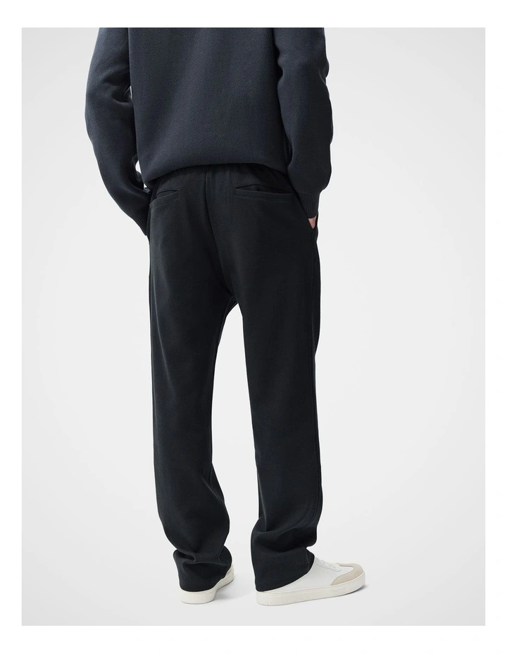 Knit Pull On Pant in Black image 2