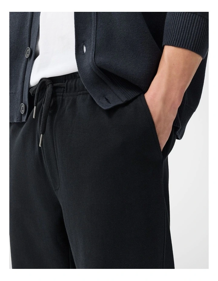 Knit Pull On Pant in Black image 3