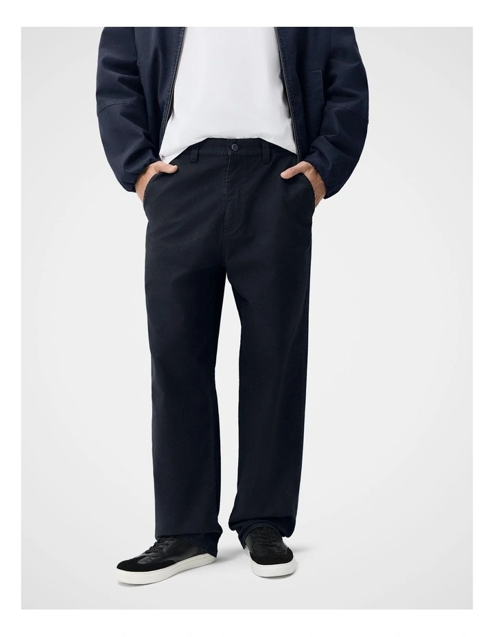 Canvas Utility Pant in Blue image 4