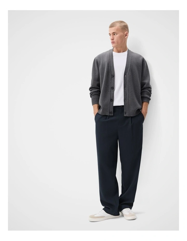 Cayman Pleat Front Pant in Blue image 1