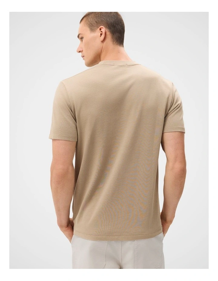 Relaxed T-shirt in Beige image 2