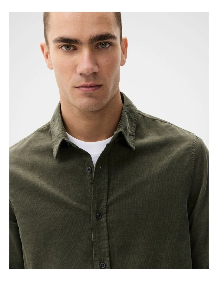 Cord Regular Fit Shirt image 4
