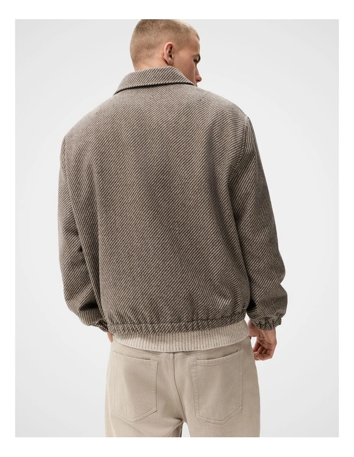 Wool Blend Bomber Jacket image 3