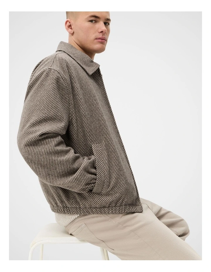 Wool Blend Bomber Jacket image 4