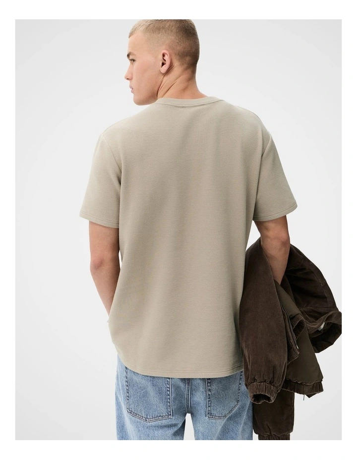 Horizontal Rib T Shirt image 2