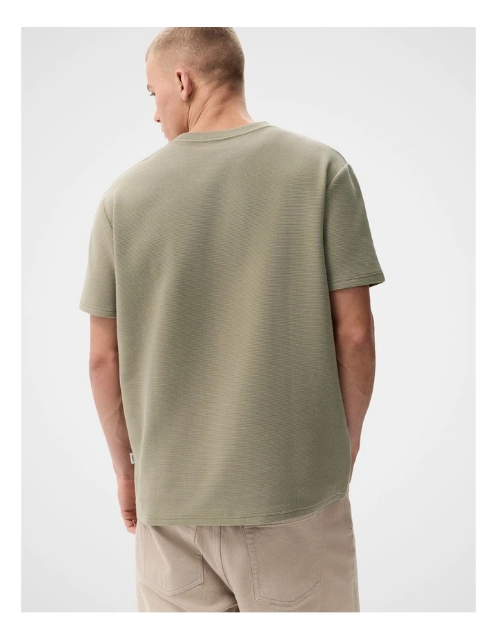 Horizontal Rib T Shirt image 2