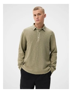 Garment Dye L/S Polo