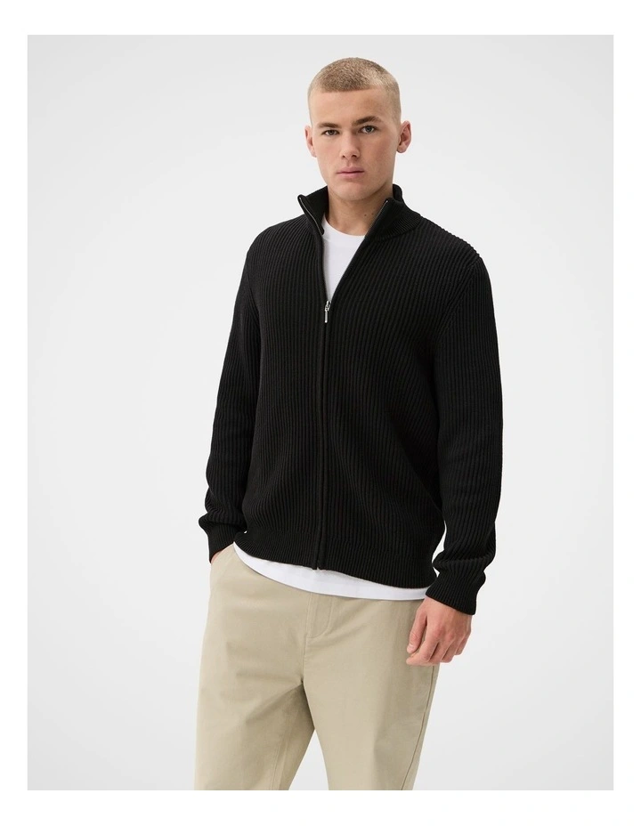 Zip Thru Knit image 1