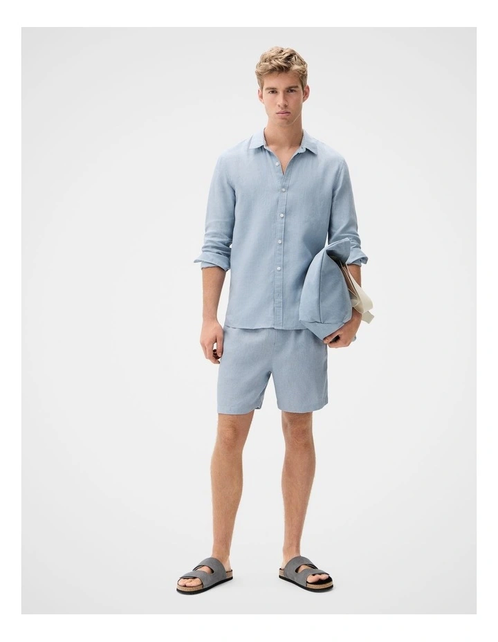 Linen Regular Fit Shirt image 3
