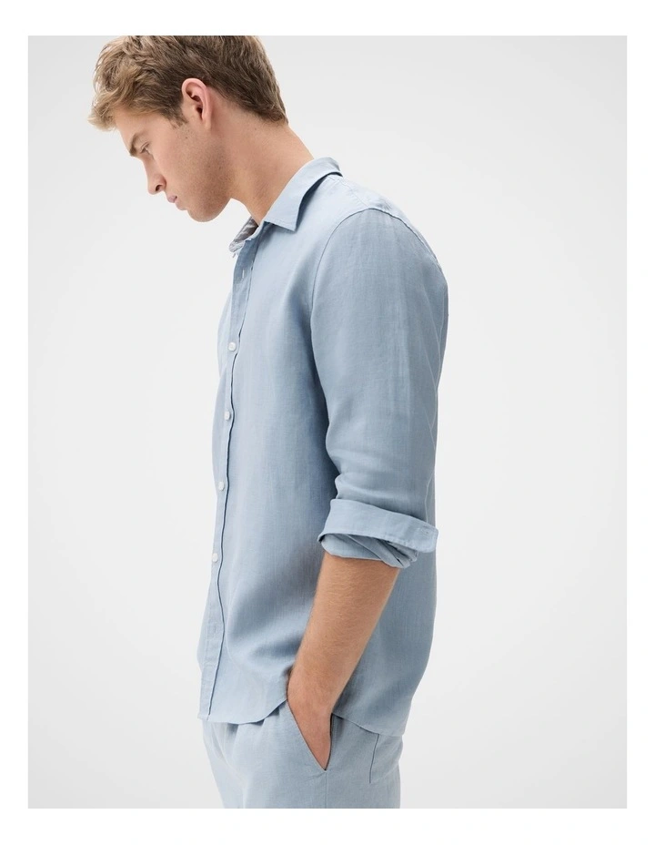 Linen Regular Fit Shirt image 4