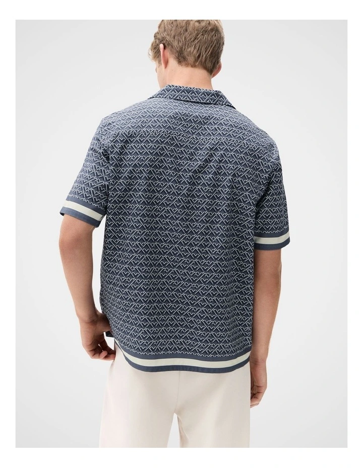 Noosa Geo Relaxed Fit Shirt image 2