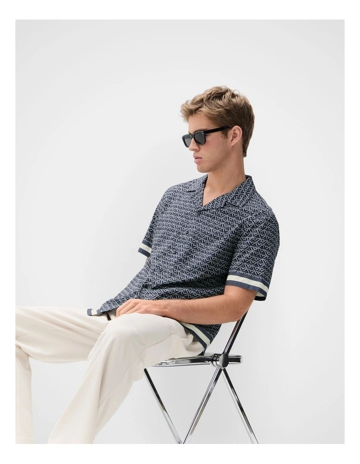 Noosa Geo Relaxed Fit Shirt image 3