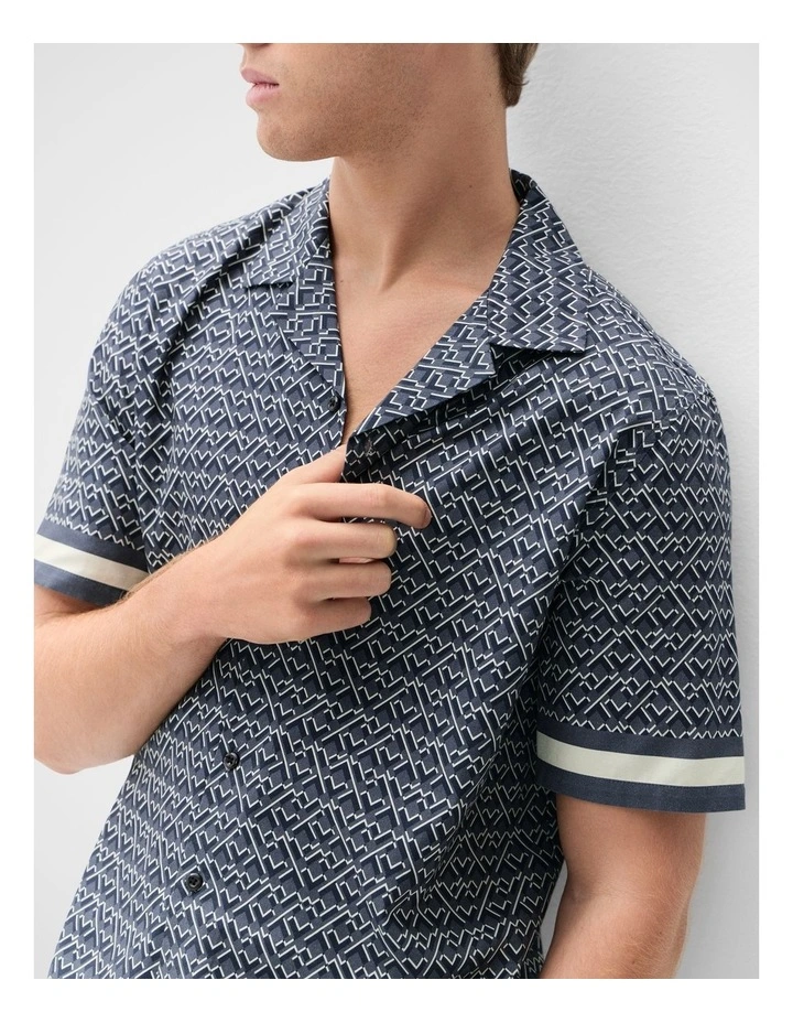 Noosa Geo Relaxed Fit Shirt image 4
