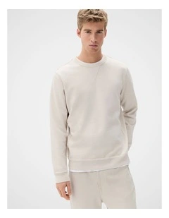 Manly Notched Sweatshirt